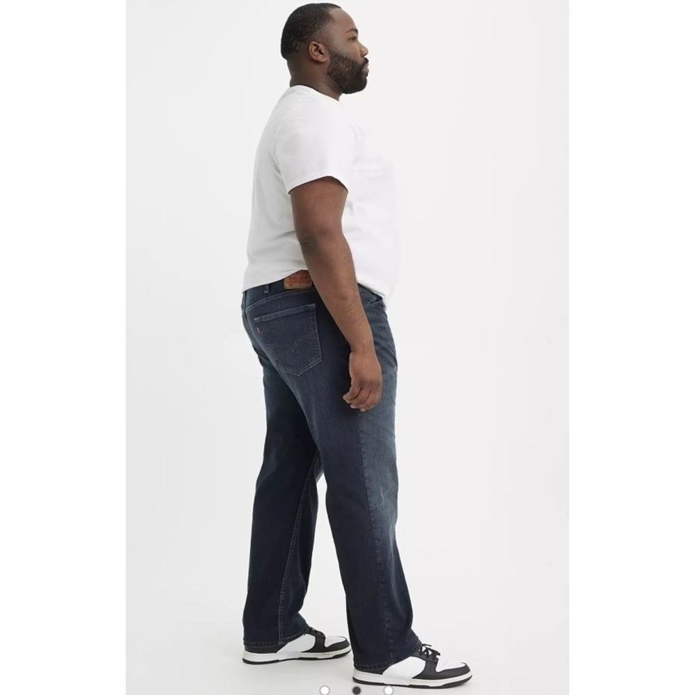 Levi's 559 Relaxed Straight Jeans Men 48x30 Big Tall Dark Wash Stretch NWT Levis